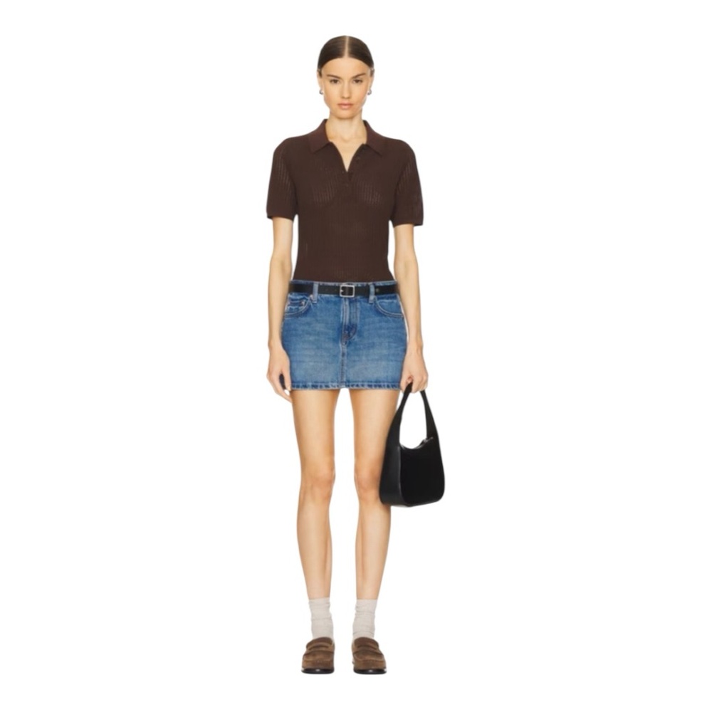 NWT GRLFRND The Niki Micro Mini Skirt Size 26